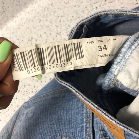 Distressed High Waisted Shorts - Picture 4 of 4